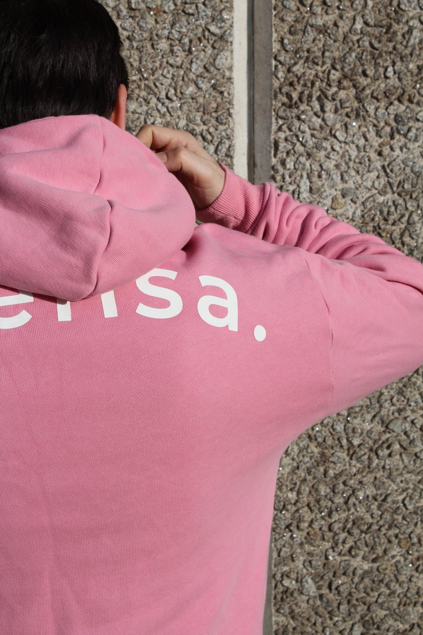 POLENSA. HOME EDITIONS HOODIE / CANDY PINK