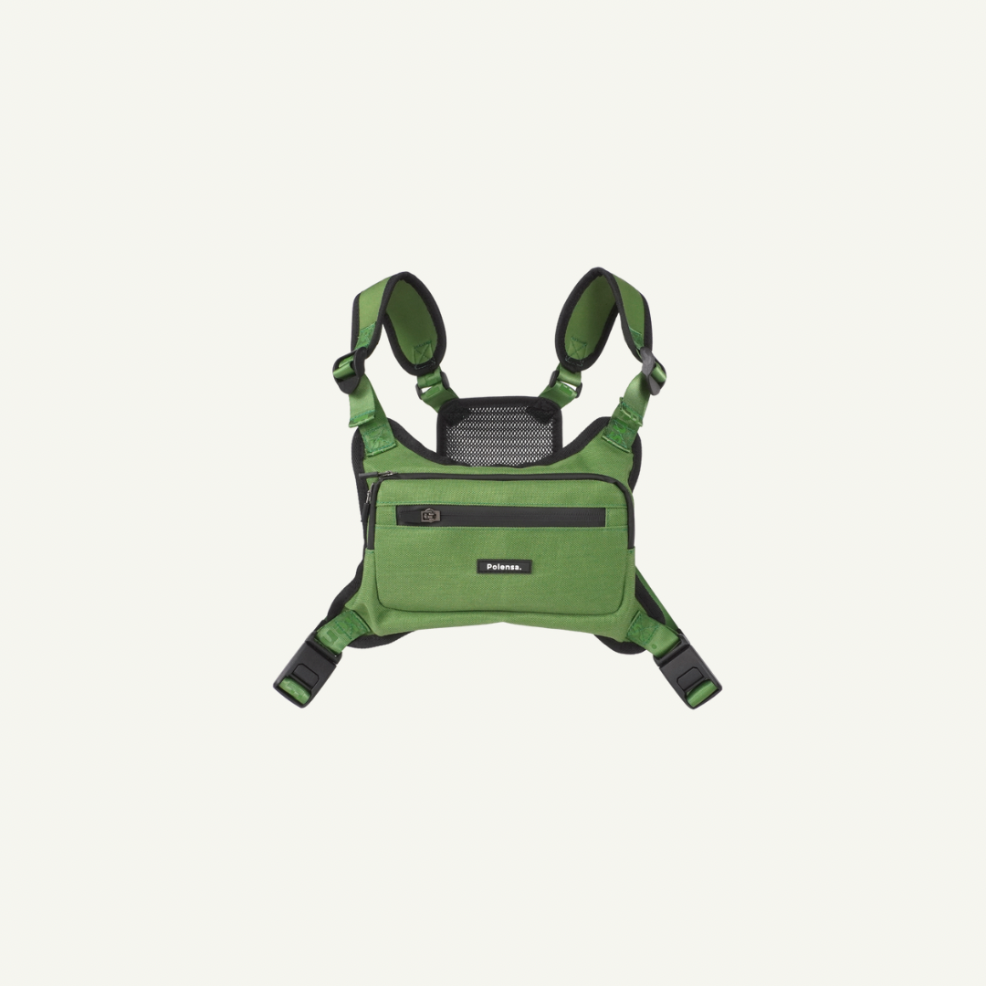 POLENSA. CHEST-PACK / GREEN