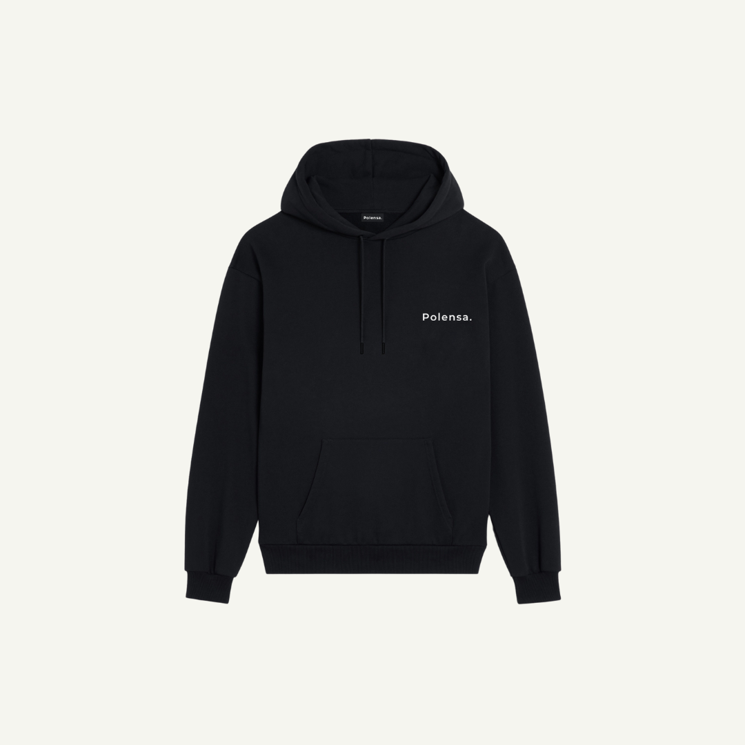 POLENSA. HOME EDITIONS HOODIE / BLACK