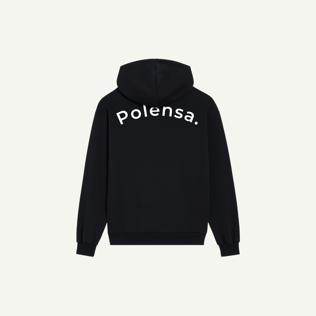 POLENSA. HOME EDITIONS HOODIE / BLACK