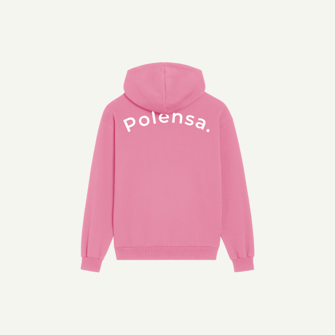 POLENSA. HOME EDITIONS HOODIE / CANDY PINK