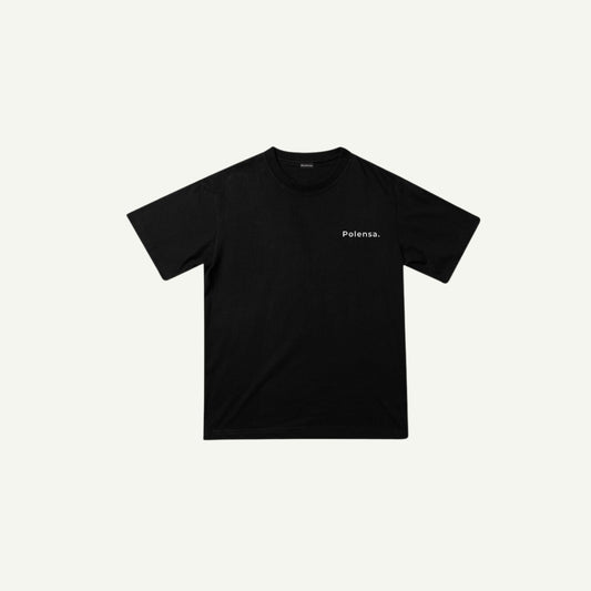 POLENSA. ORIGINALS T-SHIRT / BLACK